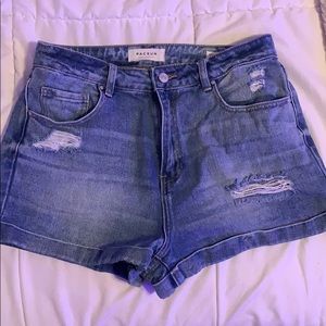 pacsun jean shorts